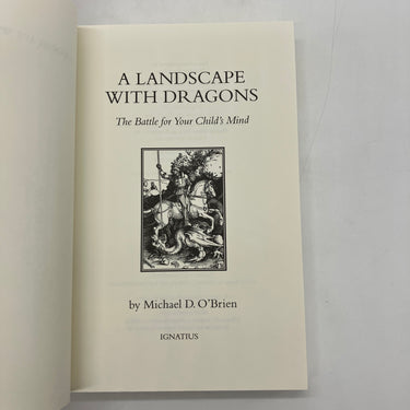 A Landscape with Dragons: The Battle for Your Child's Mind (1998) O'Brien PB VG