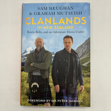 Clanlands in New Zealand (2023) Sam Heughan Graham McTavish Hardcover Very Good