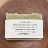 All Natural Lavender Lime Handmade Soap