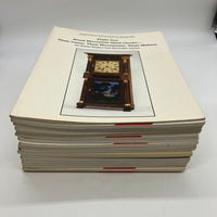 18 Lot NAWCC Bulletin National Association of Watch & Clock Collectors 1990s VG