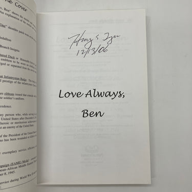 Signed Huey Tyra Love Always, Ben (2002) WW2 Soldier Letters Biography Very Good