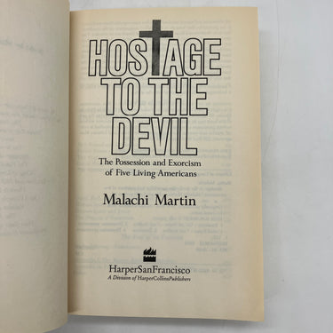 Hostage to the Devil: Exorcism of 5 Americans (1992) Malachi Martin PB Very Good