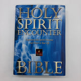 Holy Spirit Encounter Bible New Living Translation (1997) Hardcover DJ Very Good