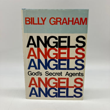Angels: God's Secret Agents (1975) Billy Graham Hardcover Dust Jacket Acceptable