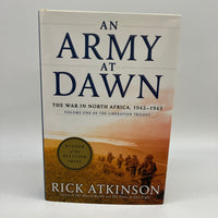 An Army at Dawn: Liberation Trilogy Vol. 1 (2002) Rick Atkinson WW2 History HC Very Good