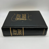 Pictorial Family KJV Bible (1966) Southwestern Leather Blank Family Records Good