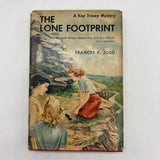 The Lone Footprint: A Kay Tracey Mystery (1952) Frances Judd Hardcover DJ Good