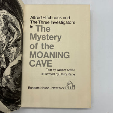 The Mystery of the Moaning Cave 1968 Arden Afred Hitchcock & Three HC Acceptable