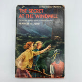 Secret at the Windmill: A Kay Tracey Mystery 1952 Frances Judd Hardcover DJ Good