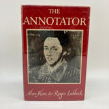 First Edition The Annotator (1954) Alan Keen & Roger Lubbock Hardcover Very Good