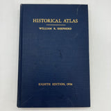 Historical Atlas (1956) William Shepherd Color Maps 8th Edition Hardcover Good