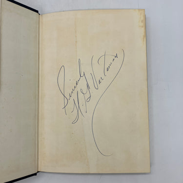 Signed First Edition I Married a Taxicab (1961) HG Vartanian Detroit MI HC Good
