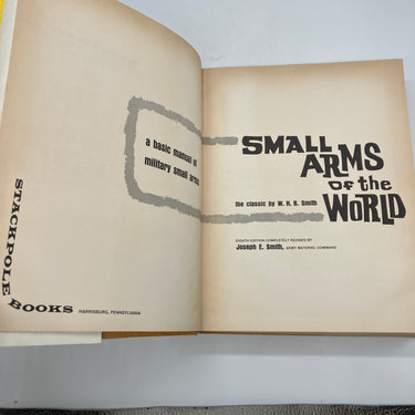 Small Arms Of The World: Basic Manual of Small Arms 1966 Walter Smith HC Good