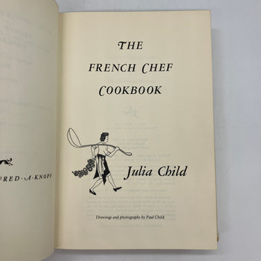 The French Chef Cookbook (1972) Julia Child Hardcover Dust Jacket Good