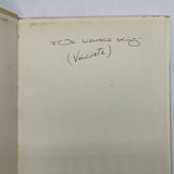 Signed Vinciata The Art of Vinciata 1962 AKA Joe Wallace King HC Poor Condition