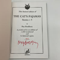 Signed Ray Bradbury The Cat's Pajamas (2004) HC First Limited Edition Very Good