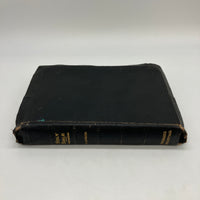 Vintage KJV Study Bible (1933) James Pott Bonded Leather Maps Edgar Alan Bisanar