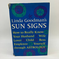 Linda Goodman's Sun Signs (1968) Linda Goodman Astrology Hardcover Dust Jacket