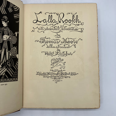 Lalla Rookh An Oriental Romance (1930) Thomas Moore Ben Kutcher Illustrator Good