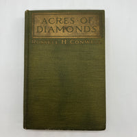 Acres of Diamonds (1915) Russell Conwell & Shackleton Illustrated Hardcover Good