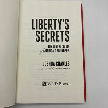Liberty's Secrets Lost Wisdom of America's Founders (2015) Charles HC Acceptable