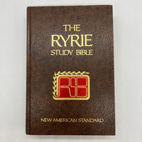 The Ryrie Study Bible: New American Standard (1978) Red Letter Hardcover Good