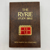 The Ryrie Study Bible: New American Standard (1978) Red Letter Hardcover Good