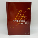 NIV Life Application Study Bible 2011 Zondervan HC DJ Concordance Maps Very Good