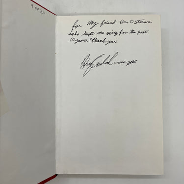 Signed Proof Running on the Edge HG Aschenbrenner Jr Vtg Formula Kart Racing Bio