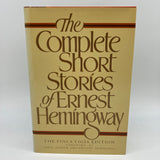 The Complete Short Stories of Ernest Hemingway The Finca Vigia Edition (1987) Book Club HC Very Good