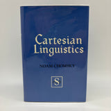 First Edition Cartesian Linguistics 1966 Noam Chomsky Hardcover Dust Jacket Good