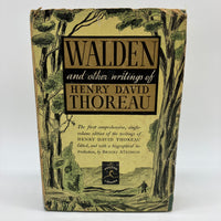 Walden and Other Writings of Henry David Thoreau (1950) Modern Library Hardcover