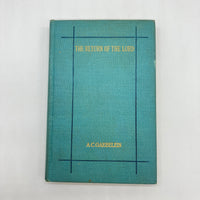 The Return of the Lord (1925) Arno Gaebelein New Testament Christ Study HC Good