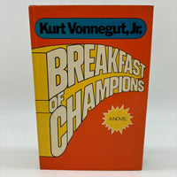 Breakfast of Champions (1973) Kurt Vonnegut Jr HC DJ BCE Book Club Edition Good