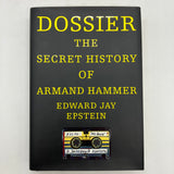 Dossier Secret History of Armand Hammer (1996) Edward Jay Epstein HC Acceptable