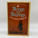 Songs and Sayings of an Ulster Childhood 1983 Alice Kane Edith Fowke HC DJ Good