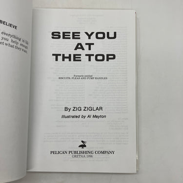 See You at the Top (1996) Zig Ziglar Hardcover with Dust Jacket Good