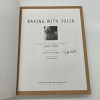 Signed Julia Child Baking With Julia 1996 Dorie Greenspan HC First Edition Good