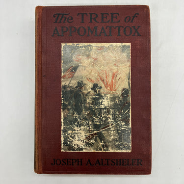 Tree of Appomattox Civil War's Close 1930 Joseph Altsheler Cloth Ex-Library Good