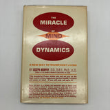 The Miracle of Mind Dynamics 1964 Joseph Murphy Self Help Hardcover DJ Very Good