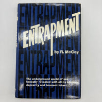 Entrapment (1965) R. McCoy Queer Pulp Erotica Fiction Hardcover Dust Jacket Good