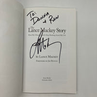 Signed Lance Mackey Story (2011) Dog Sled Mushing Iditarod Autobiography PB Good