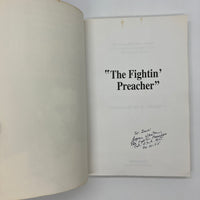 Signed The Fightin' Preacher 1992 Colonel Logan Weston Christian Paperback Good