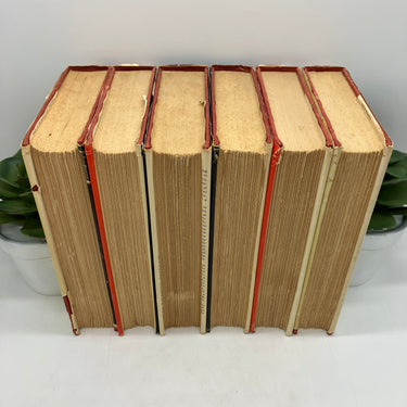 The Second World War Set (1948-53) Winston Churchill Book Club Ed. 6 HC DJ Good