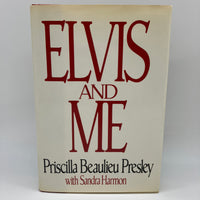 Elvis and Me (1985) Priscilla Beaulieu Presley Hardcover Dust Jacket Very Good