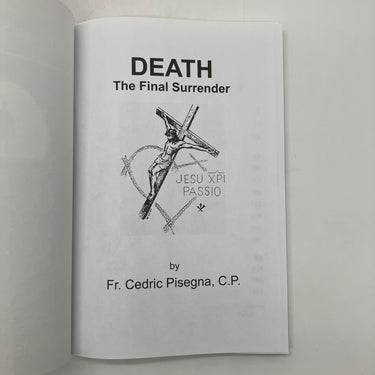 Death: The Final Surrender (2021) Fr. Cedric Pisegna Paperback Very Good