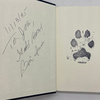 Signed Bill Irwin Blind Courage Journey of Faith 1993 Blind Hiker Hardcover Good