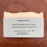 All Natural Eucalyptus 100% Olive Oil Handmade Soap