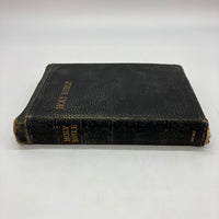 1920 Oxford KJV Bible Leather Gifted Robert Darragh Masonry Initiation Very Good