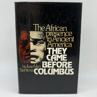 They Came Before Columbus African Presence (1976) Ivan Van Sertima HC Acceptable